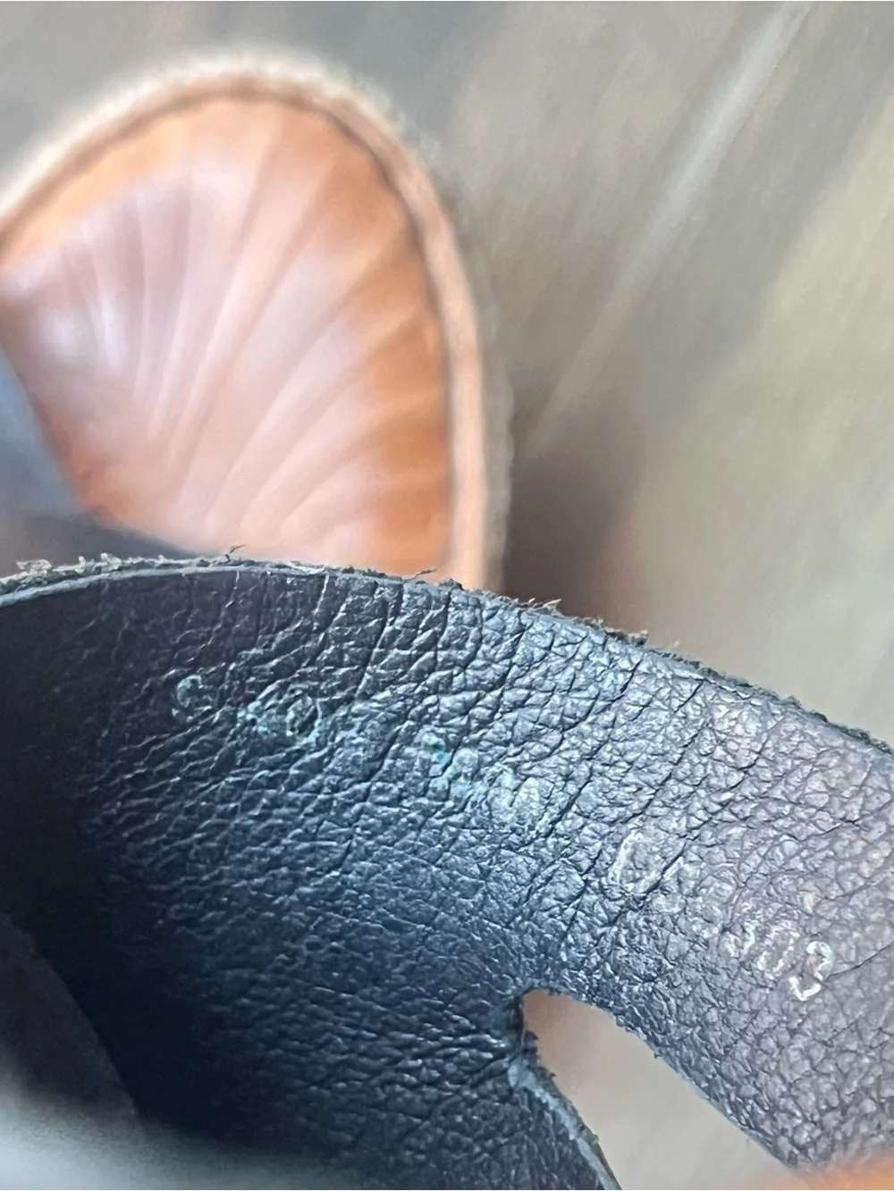 Born black heel wedges Size 9